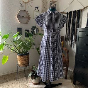 Jones New York Gingham Dress